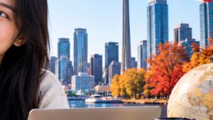 Nữ sinh cân nhắc lựa chọn giữa du học Đức và Canada