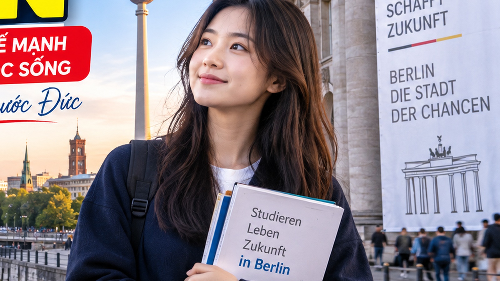 Sinh viên quốc tế học tập và trải nghiệm môi trường đại học tại Berlin