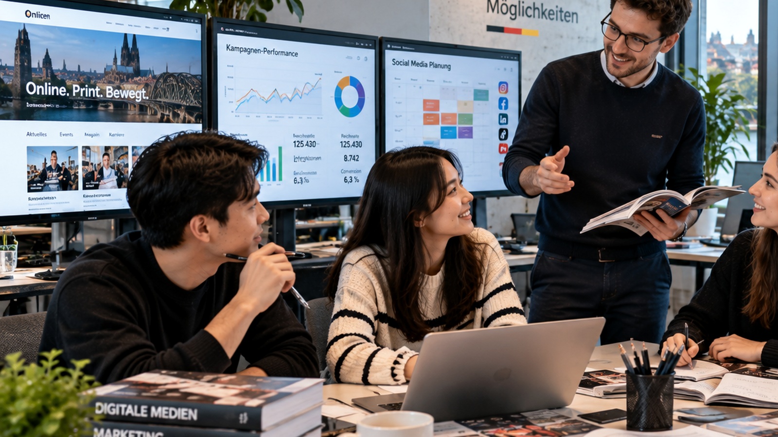 Môi trường marketing, phân phối nội dung và phân tích hiệu quả truyền thông tại Đức