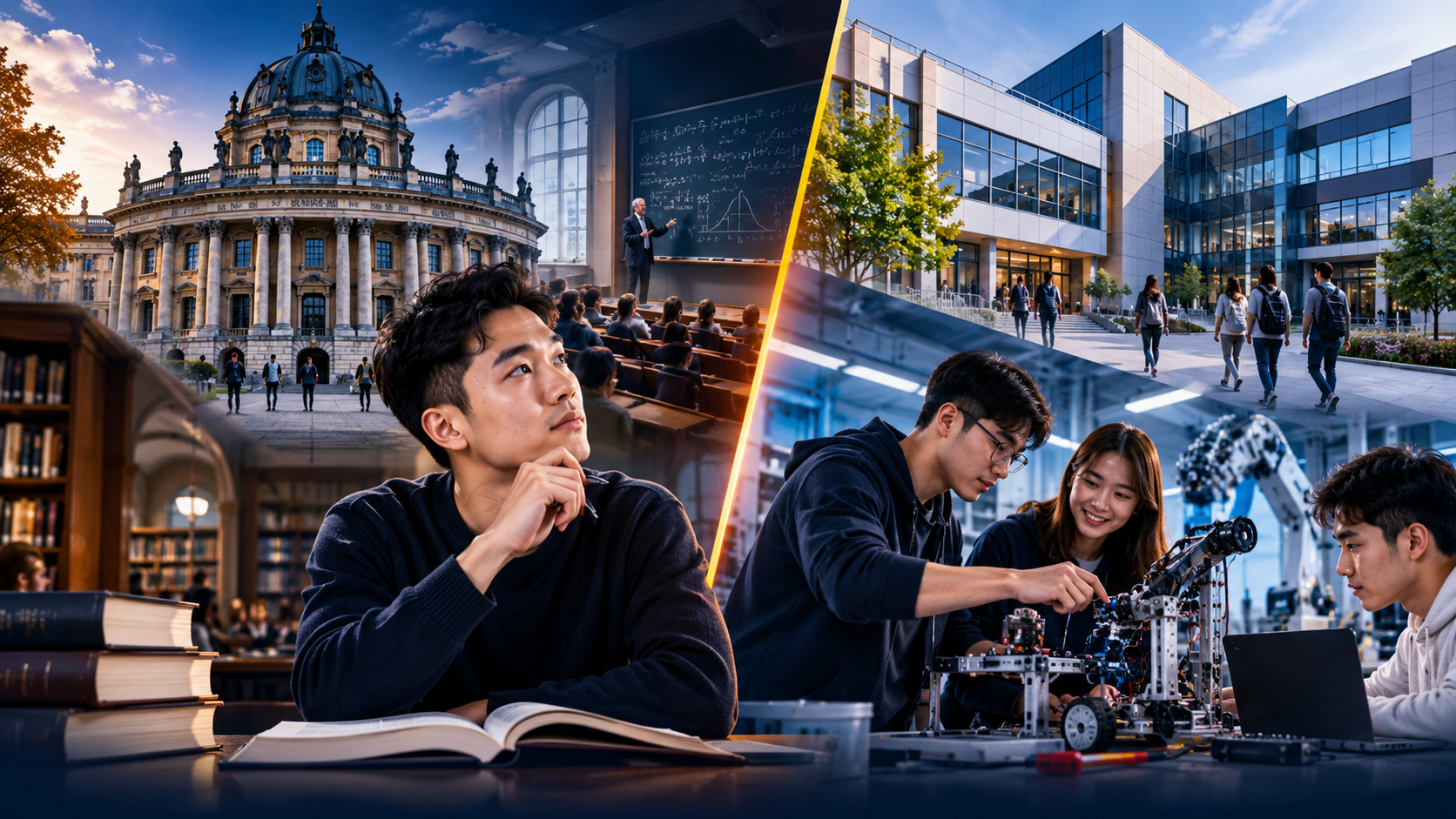 Universität và Fachhochschule: Khác nhau thế nào, nên chọn trường nào?