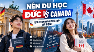 Nữ sinh quốc tế trong bối cảnh học tập và thành phố Canada