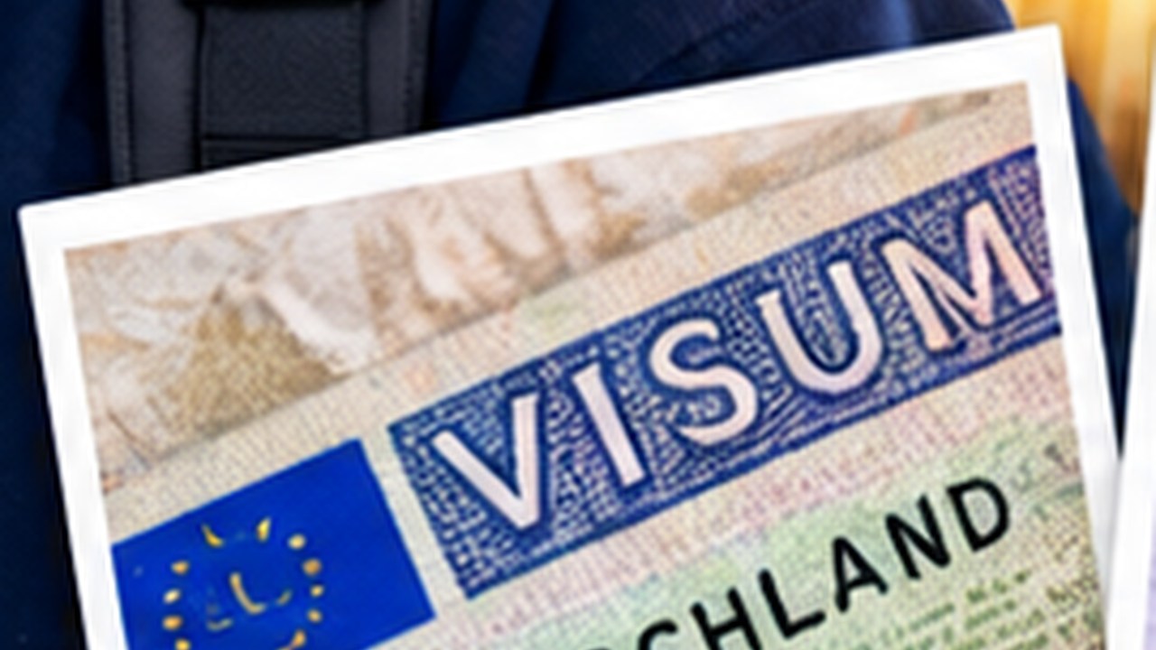 Hộ chiếu, visa và giấy tờ quan trọng được chuẩn bị trước chuyến bay sang Đức