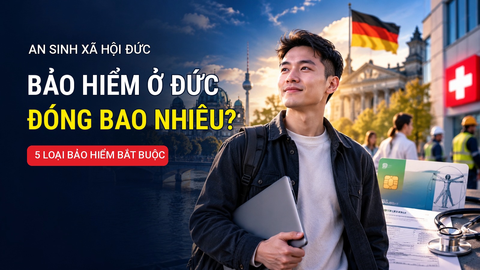 An sinh xã hội Đức: 5 loại bảo hiểm, mức đóng và quyền lợi cần biết