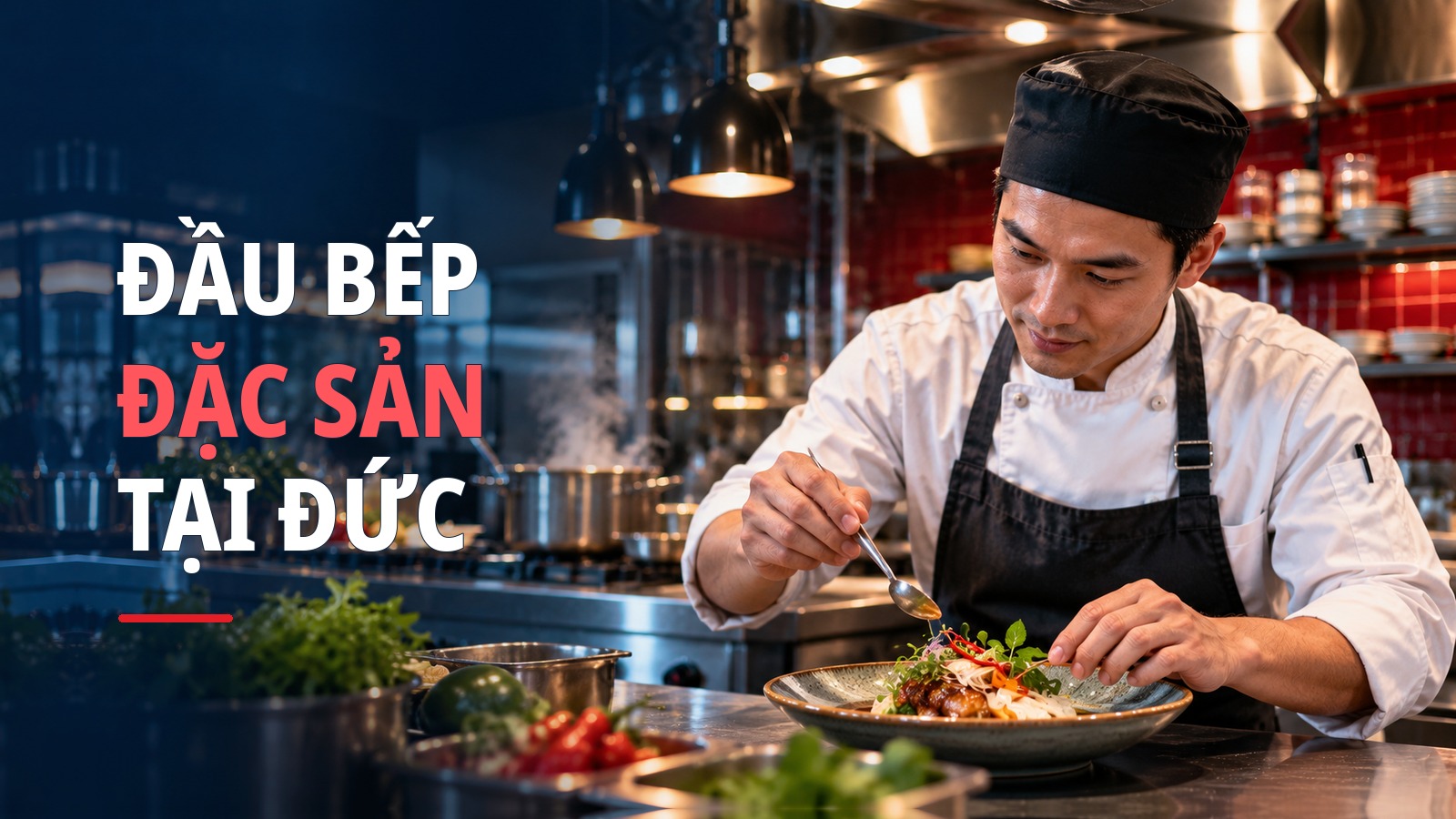 Đầu bếp đặc sản tại Đức 2027: điều kiện, visa và lương