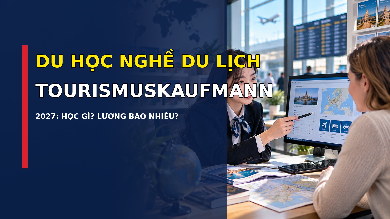 Du học nghề nhân viên kinh doanh sản phẩm du lịch tại Đức 2027: học gì, lương và điều kiện