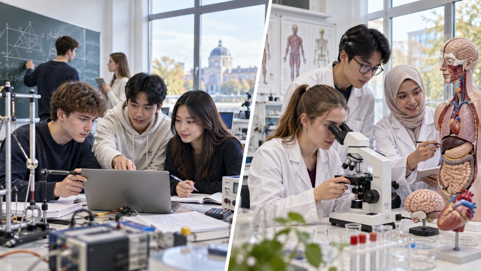 Sinh viên trao đổi với cố vấn để chọn khối Studienkolleg phù hợp với ngành Đại học tại Đức