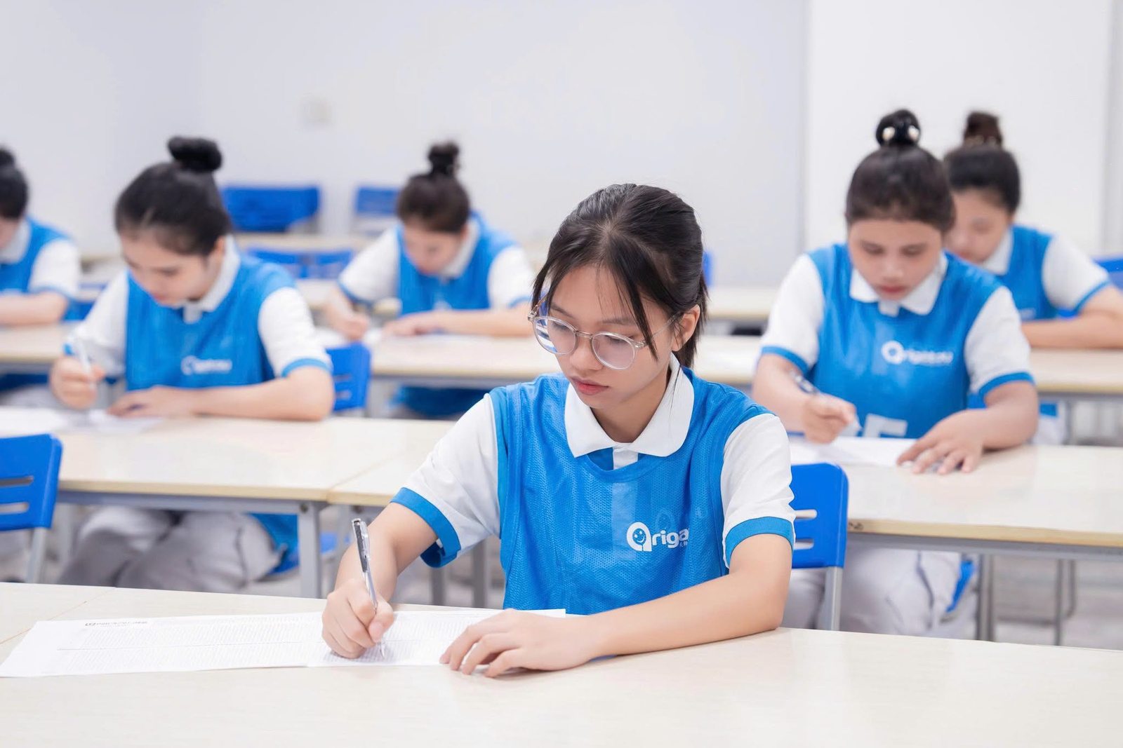 Tập trung hoàn thành bài kiểm tra