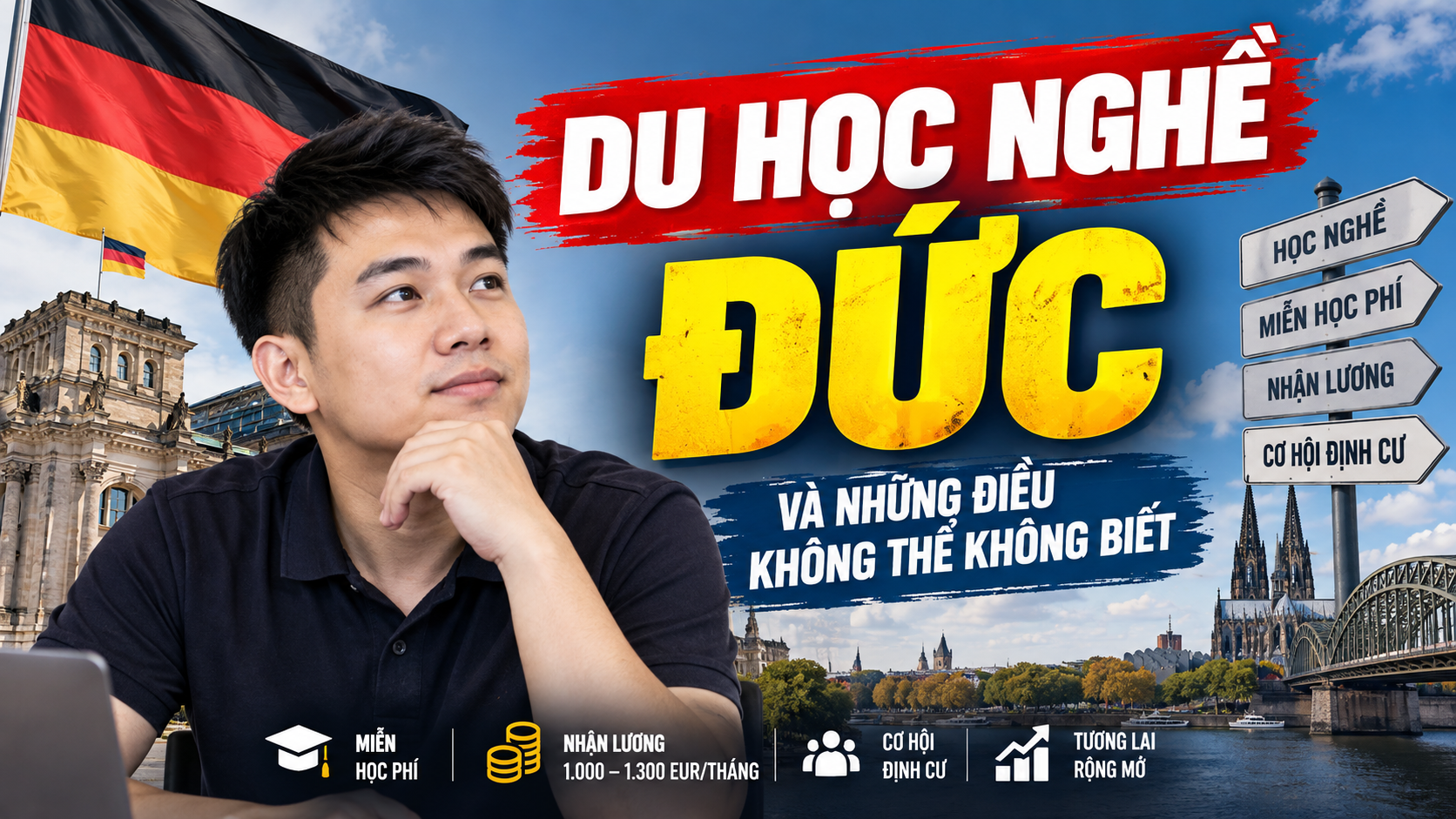 Ứng viên Ausbildung lập kế hoạch lương, chi phí sinh hoạt và tài chính trước khi sang Đức