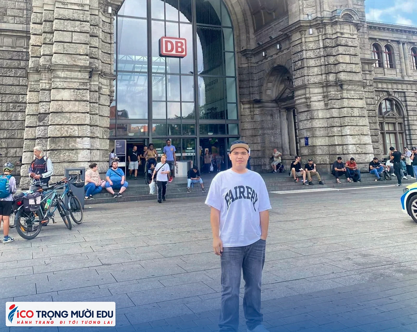 Hình ảnh đời sống và trải nghiệm của học viên Trọng Mười Edu/ICOEURO