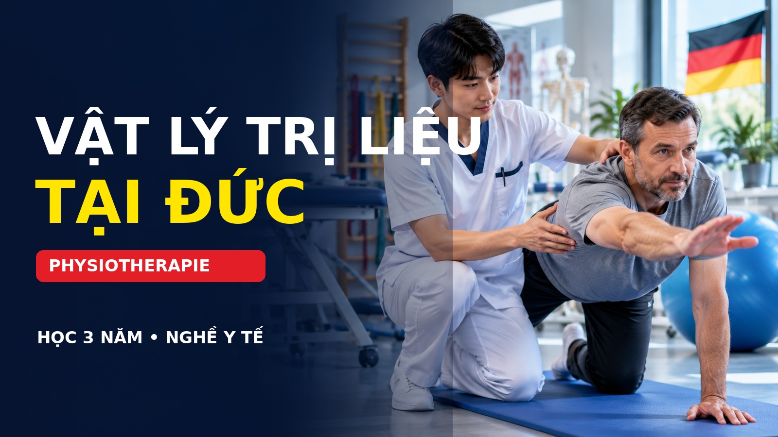 Du học nghề vật lý trị liệu tại Đức: điều kiện, học phí và lương