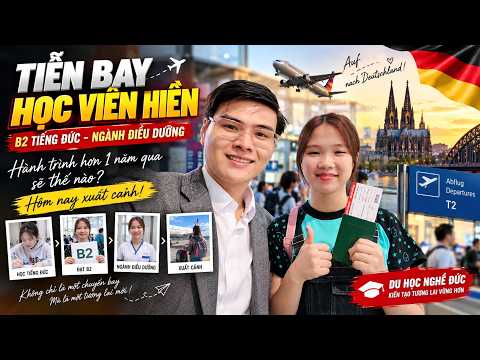 Học viên Hiền xuất cảnh sang Đức ngành Điều dưỡng