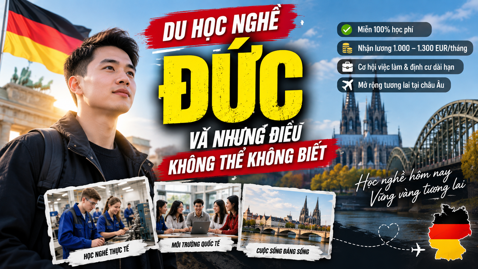 Du học nghề Đức 2026: 15 điều cần biết trước khi đăng ký Ausbildung