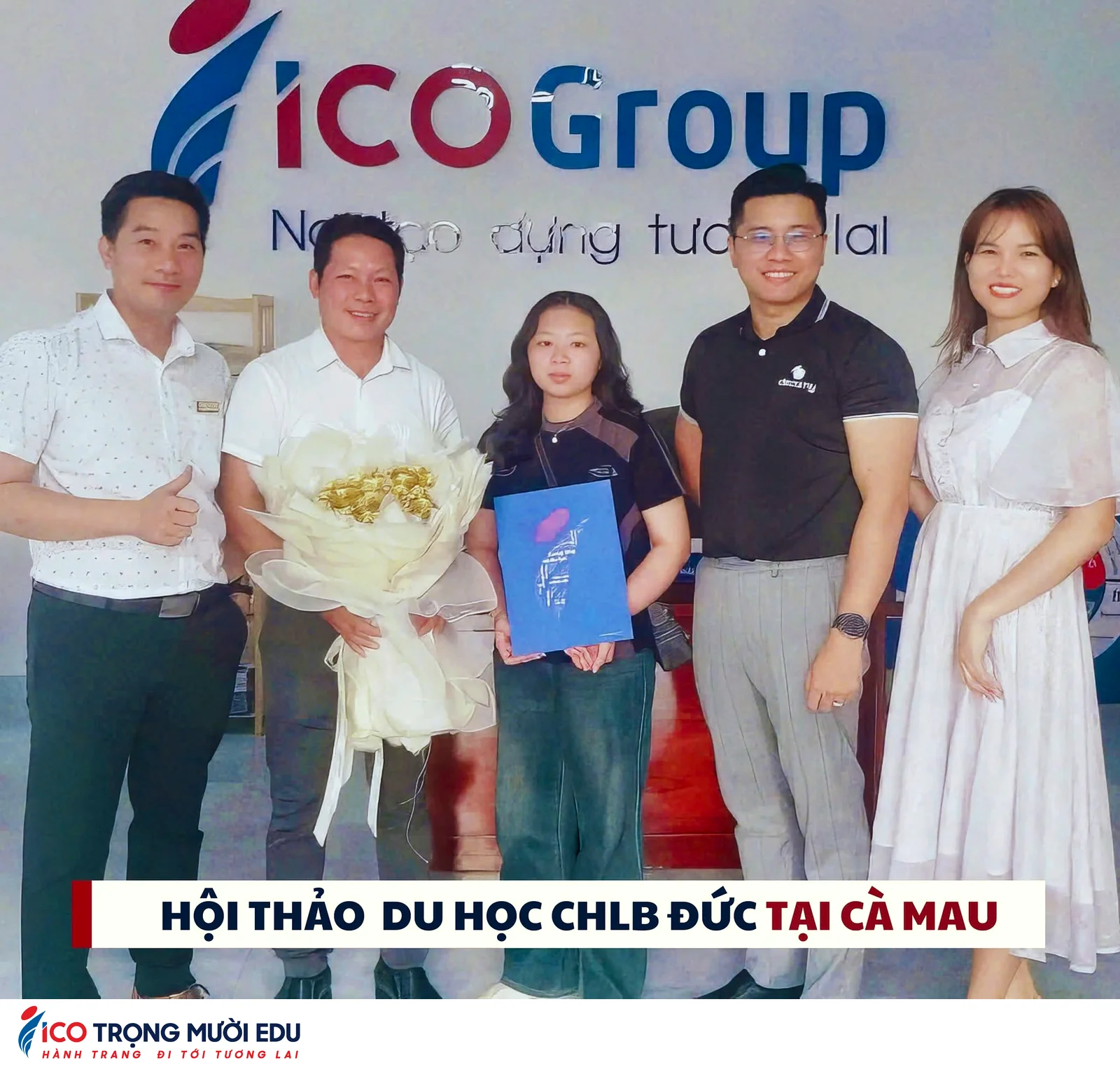 Hình ảnh lớp học và trung tâm Trọng Mười Edu/ICOEURO