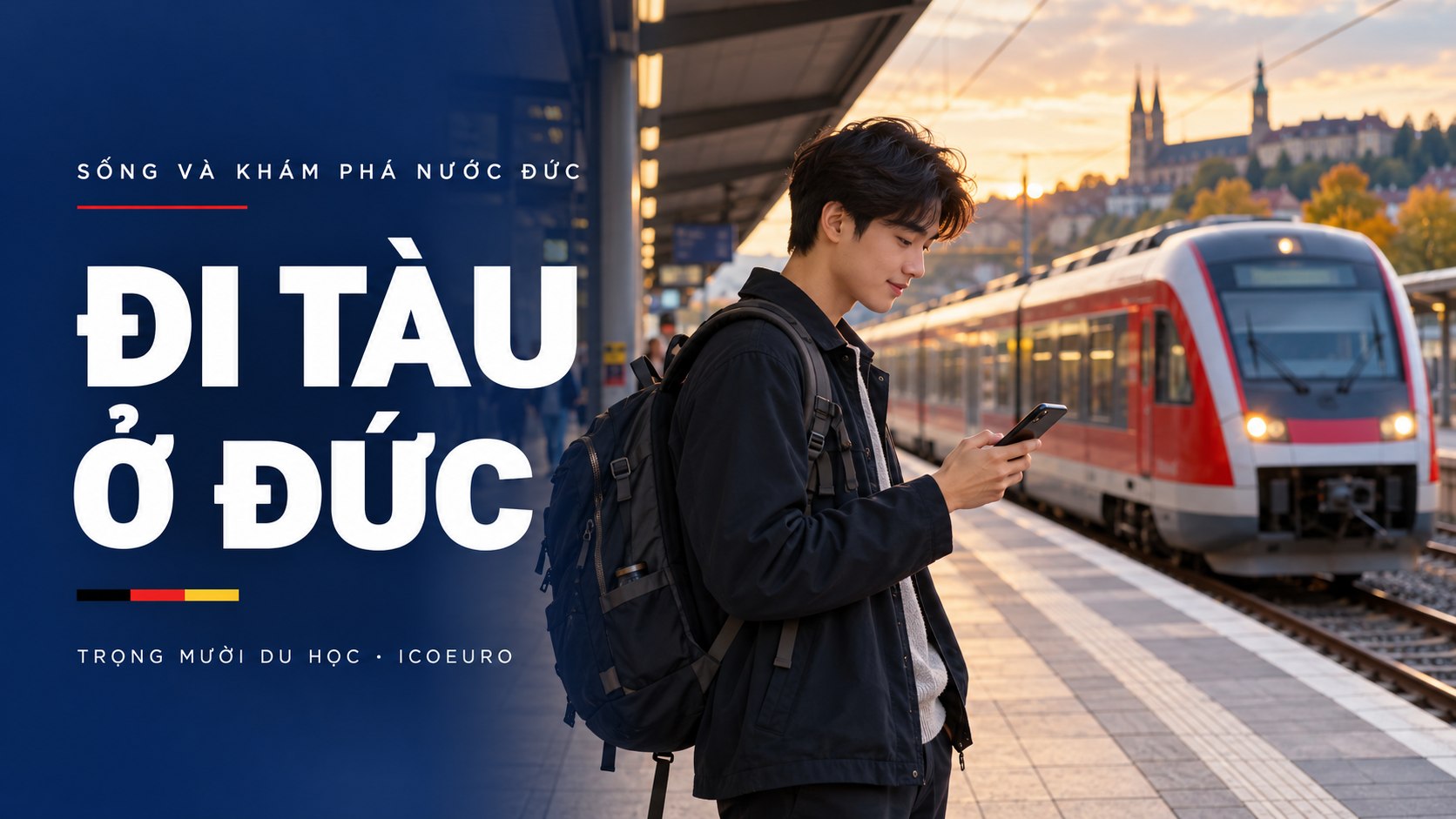 Đi tàu ở Đức: Deutschlandticket 2026, đọc chuyến và tránh mua nhầm vé