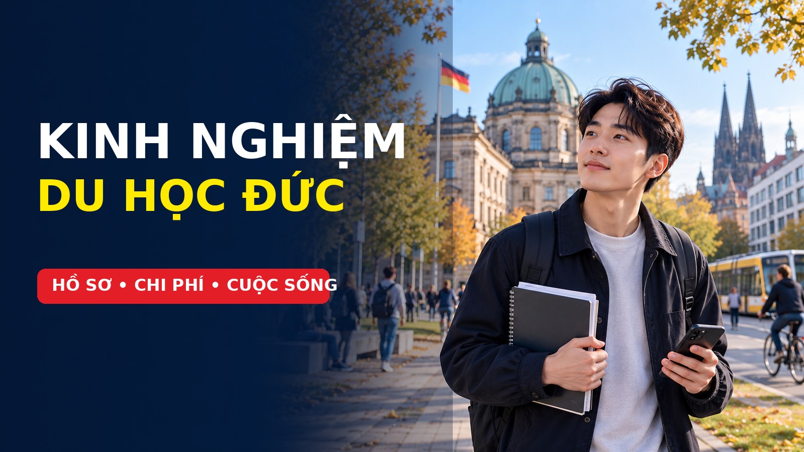 Kinh nghiệm du học Đức 2026: hồ sơ, chi phí và cuộc sống cần chuẩn bị