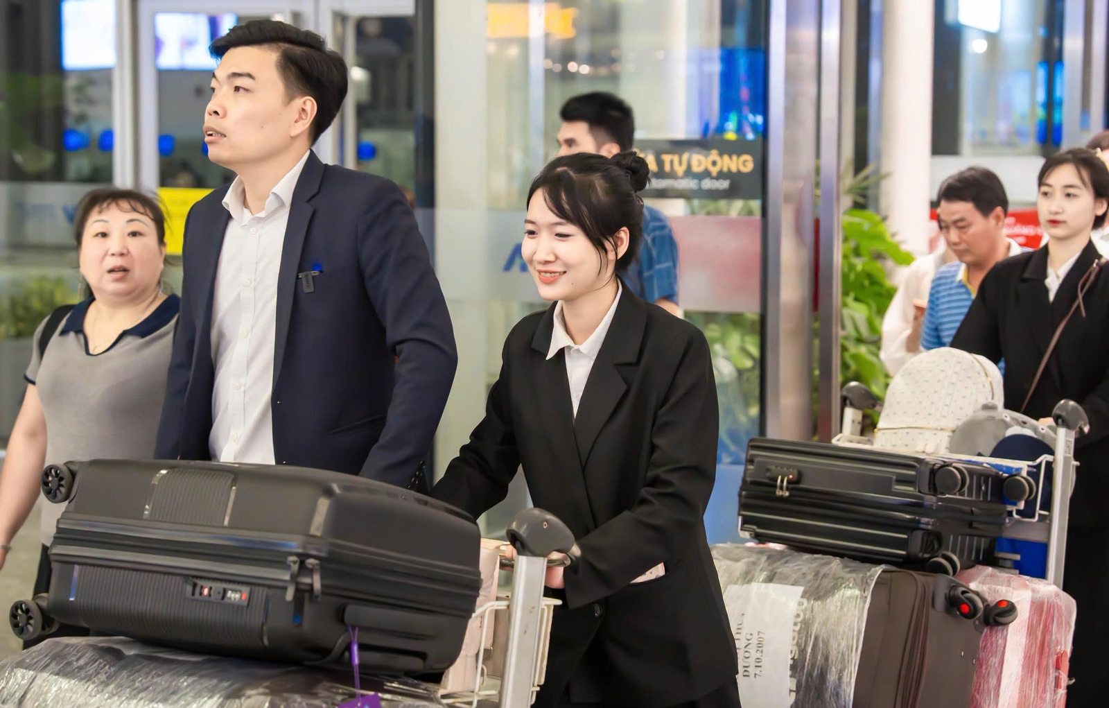 Hành lý sẵn sàng cho chuyến đi