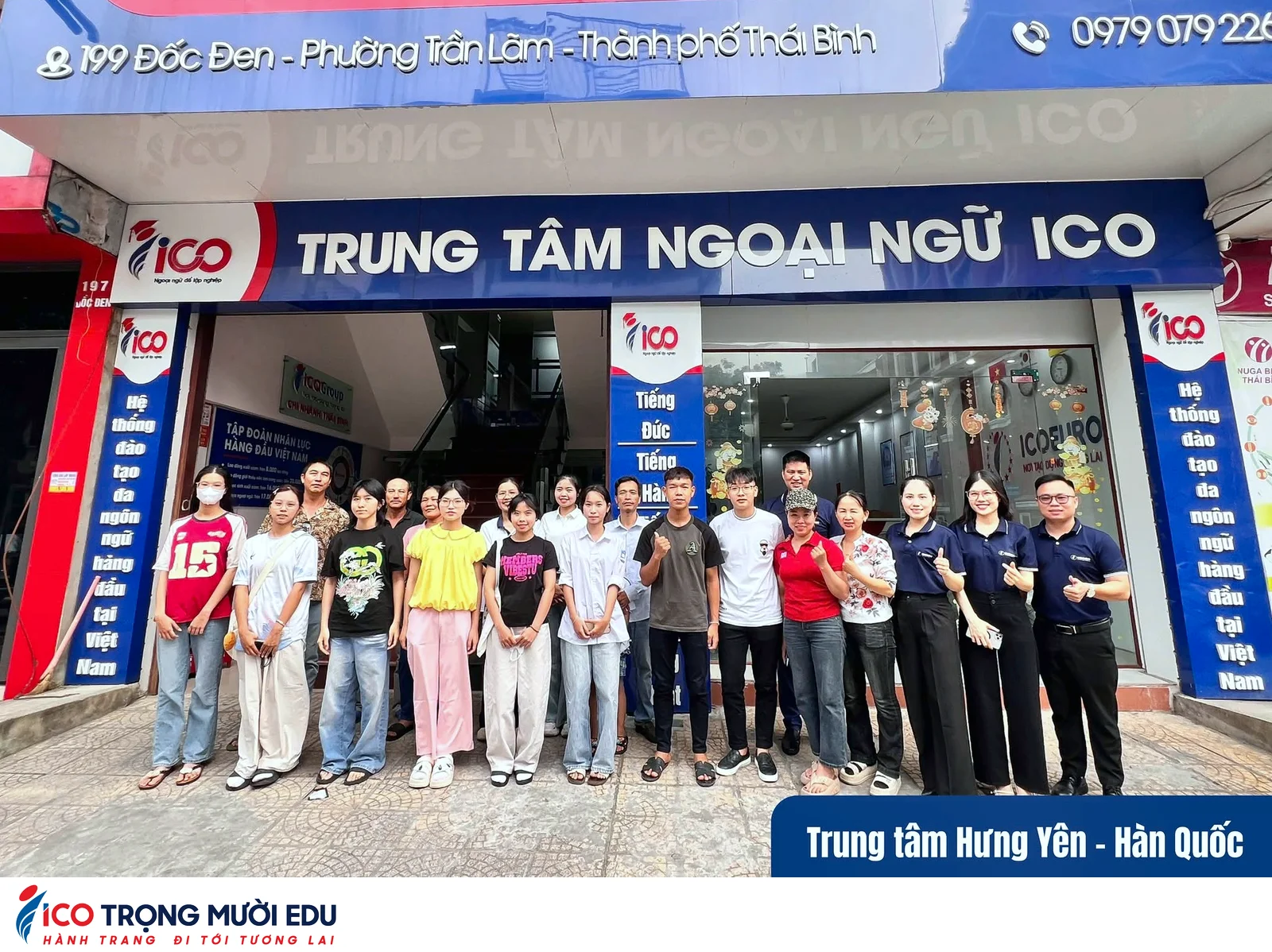 Hình ảnh lớp học và trung tâm Trọng Mười Edu/ICOEURO