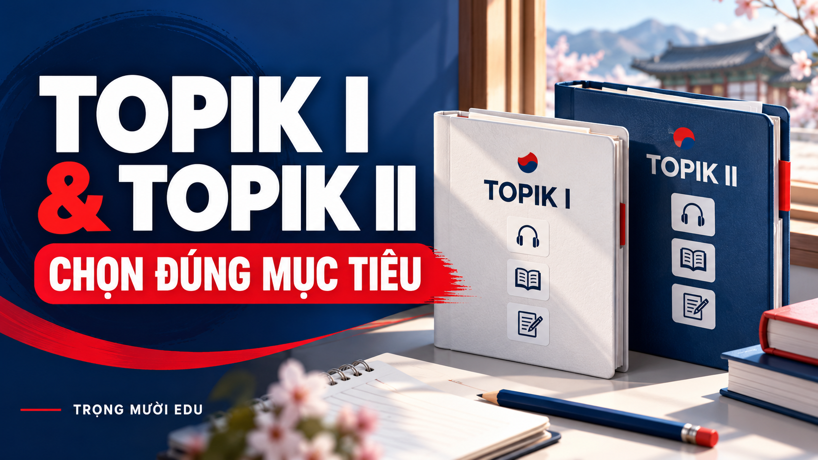 TOPIK I và TOPIK II khác nhau thế nào? Cách chọn mục tiêu ôn thi