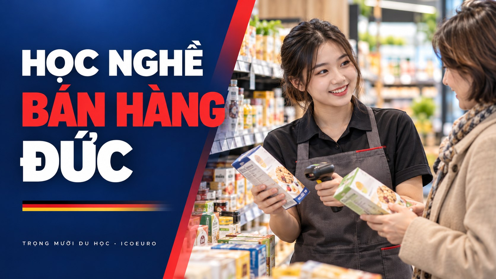 Du học nghề bán hàng Đức: Verkäufer và Kaufmann im Einzelhandel khác nhau thế nào?