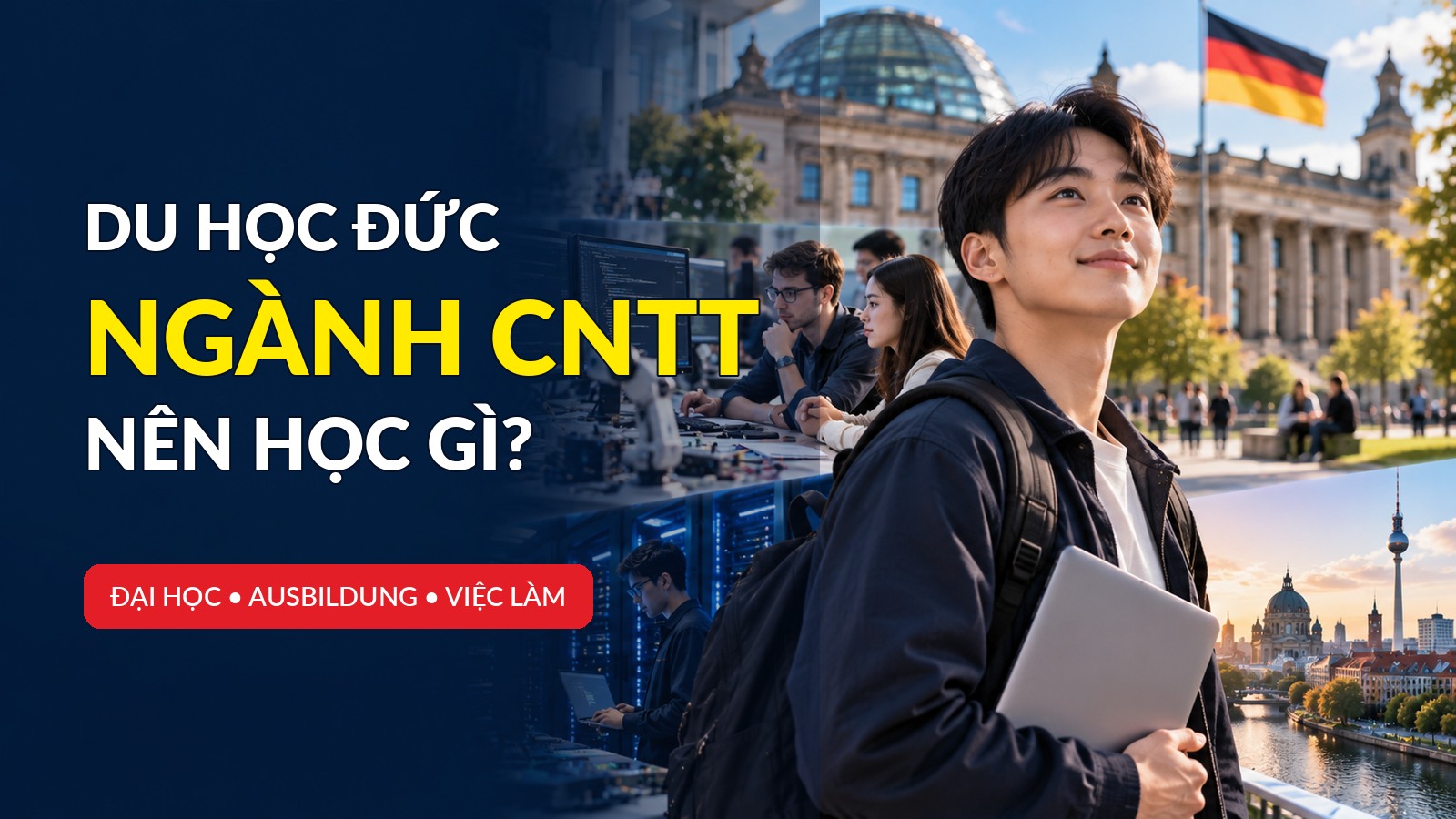 Du học Đức ngành Công nghệ thông tin: Điều kiện, chi phí và cơ hội việc làm