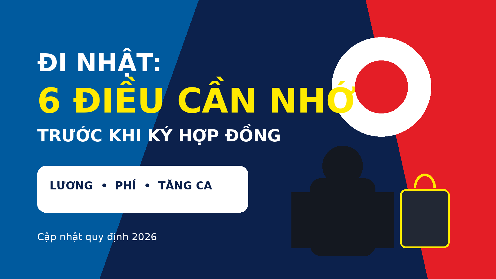 6 điều cần nhớ khi đi xuất khẩu lao động Nhật Bản năm 2026