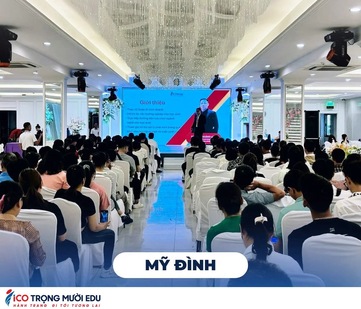 Hình ảnh lớp học và trung tâm Trọng Mười Edu/ICOEURO
