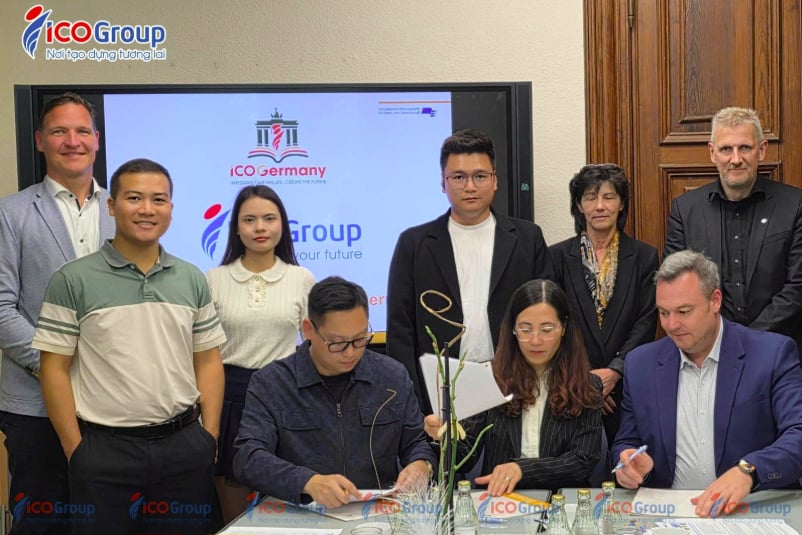 Hình ảnh trong bài viết về chuyến thăm và làm việc với đối tác tại Đức năm 2026