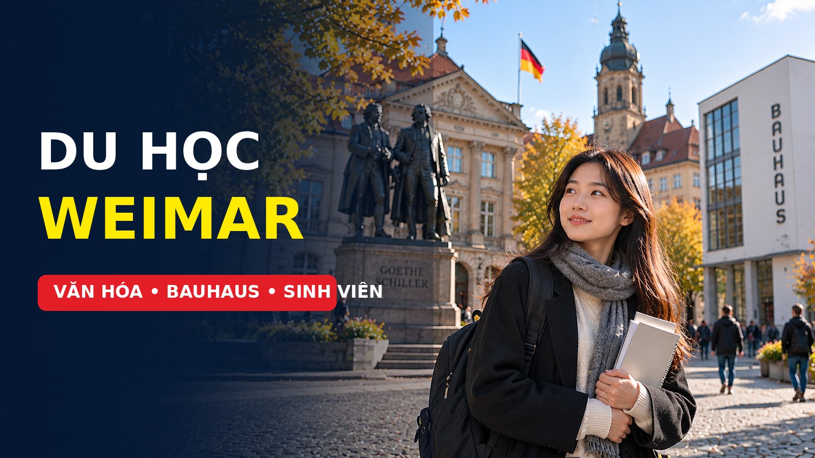 Du học Weimar Đức 2026: trường Đại học, chi phí và cuộc sống sinh viên