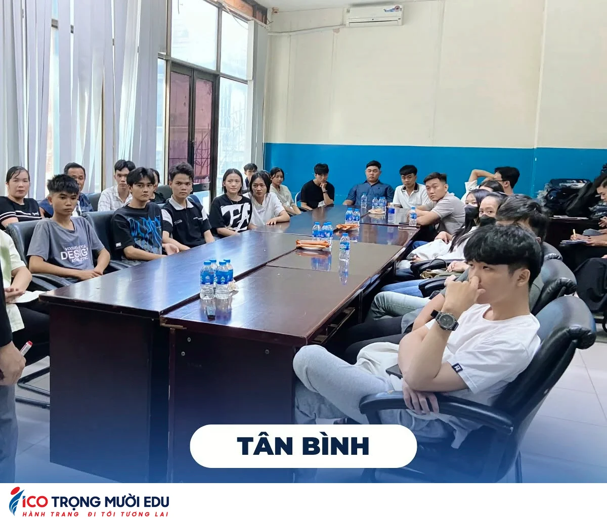 Hình ảnh lớp học và trung tâm Trọng Mười Edu/ICOEURO