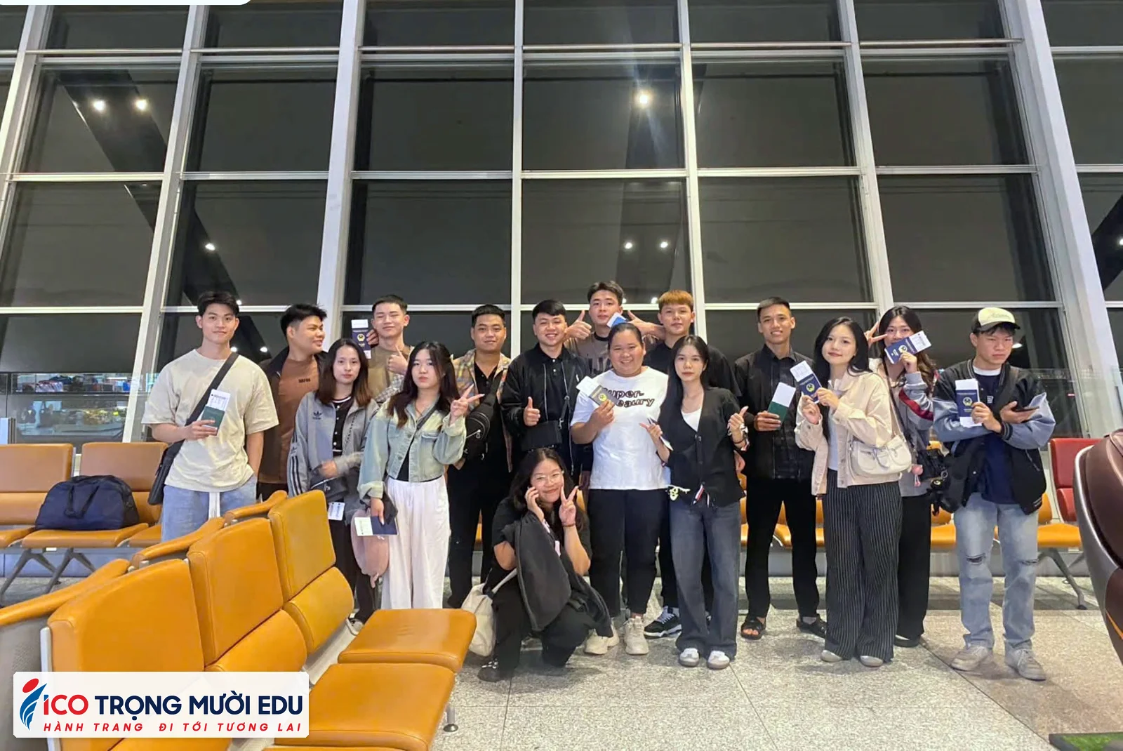 Hình ảnh hoạt động học viên tại Trọng Mười Edu/ICOEURO