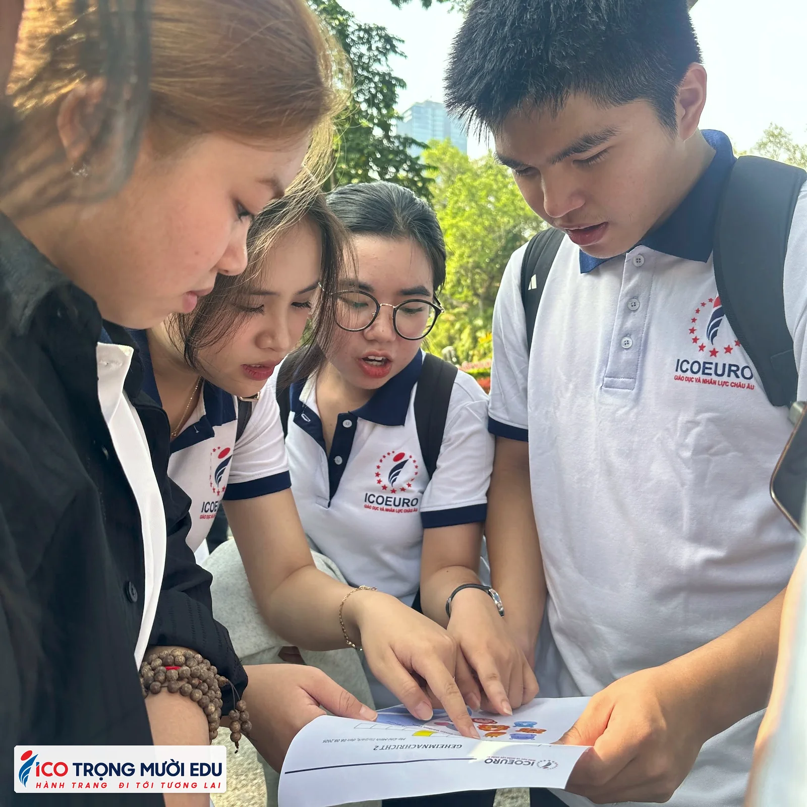 Hình ảnh lớp học và trung tâm Trọng Mười Edu/ICOEURO