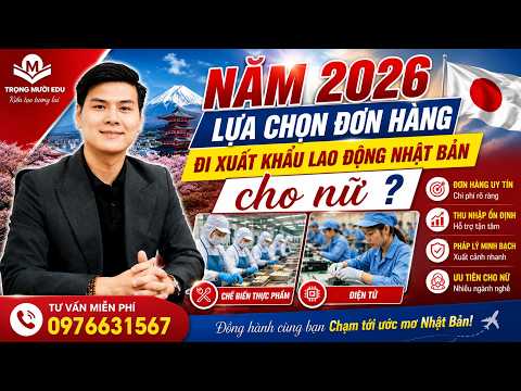 Nữ chọn đơn hàng gì khi đi xuất khẩu lao động Nhật Bản?