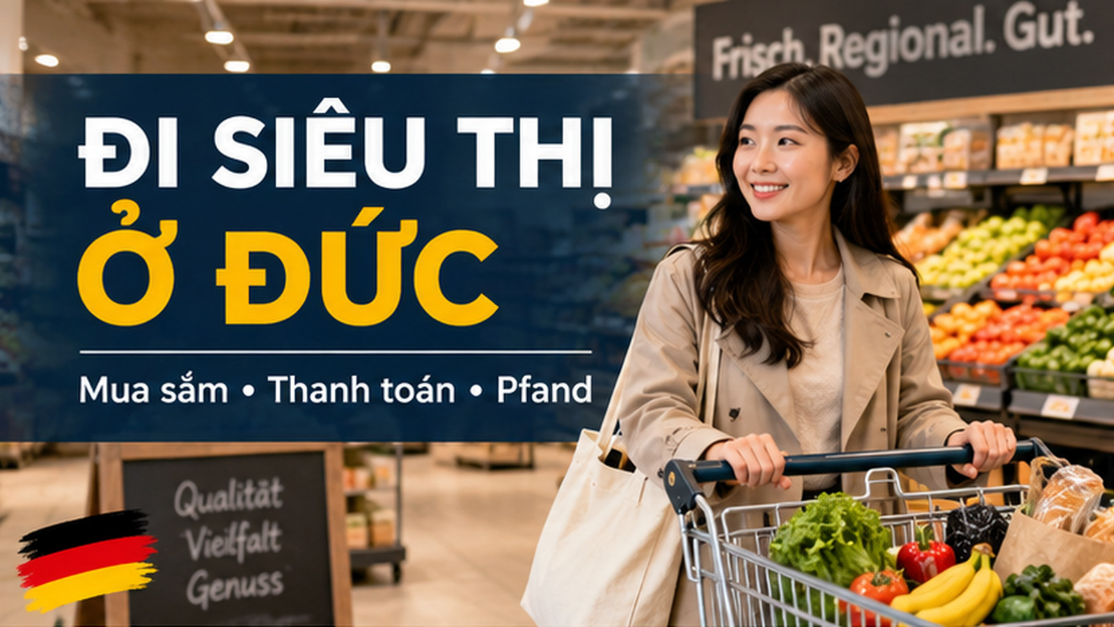 Đi siêu thị ở Đức: 9 lưu ý và cách hoàn tiền Pfand