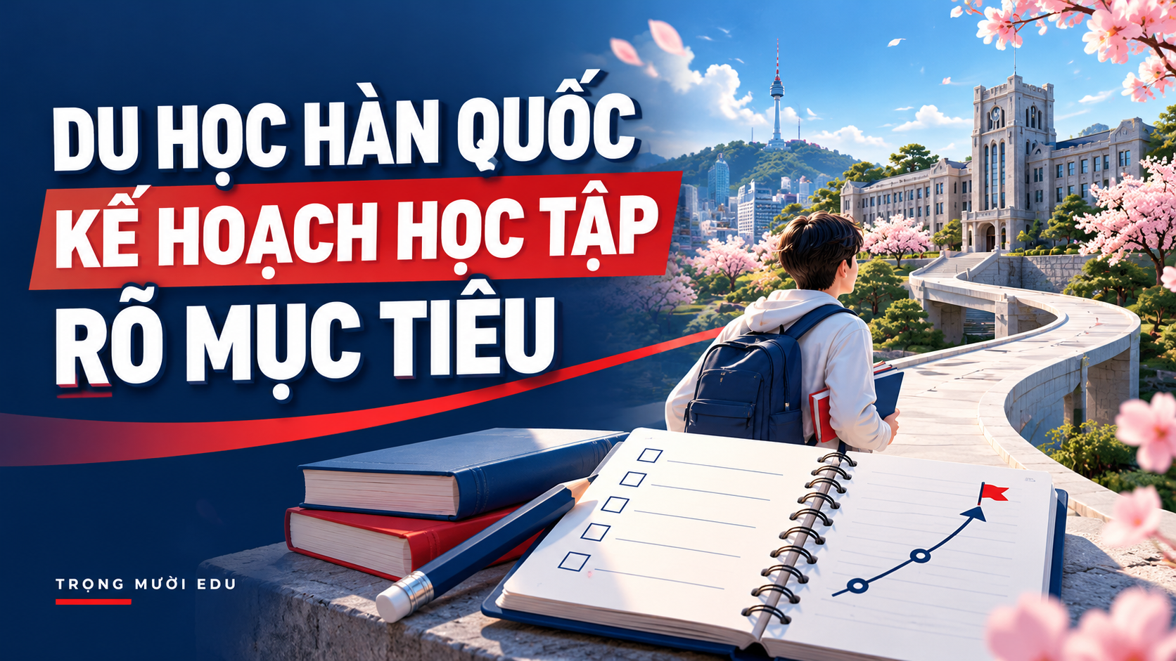 Kế hoạch học tập du học Hàn Quốc: viết rõ mục tiêu, tránh bài mẫu